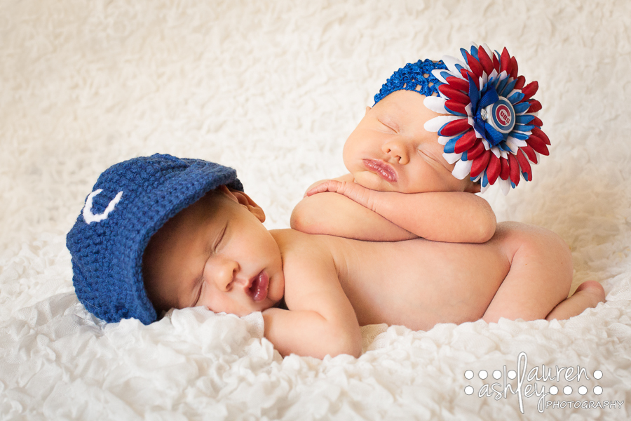 newborn twins photography pose