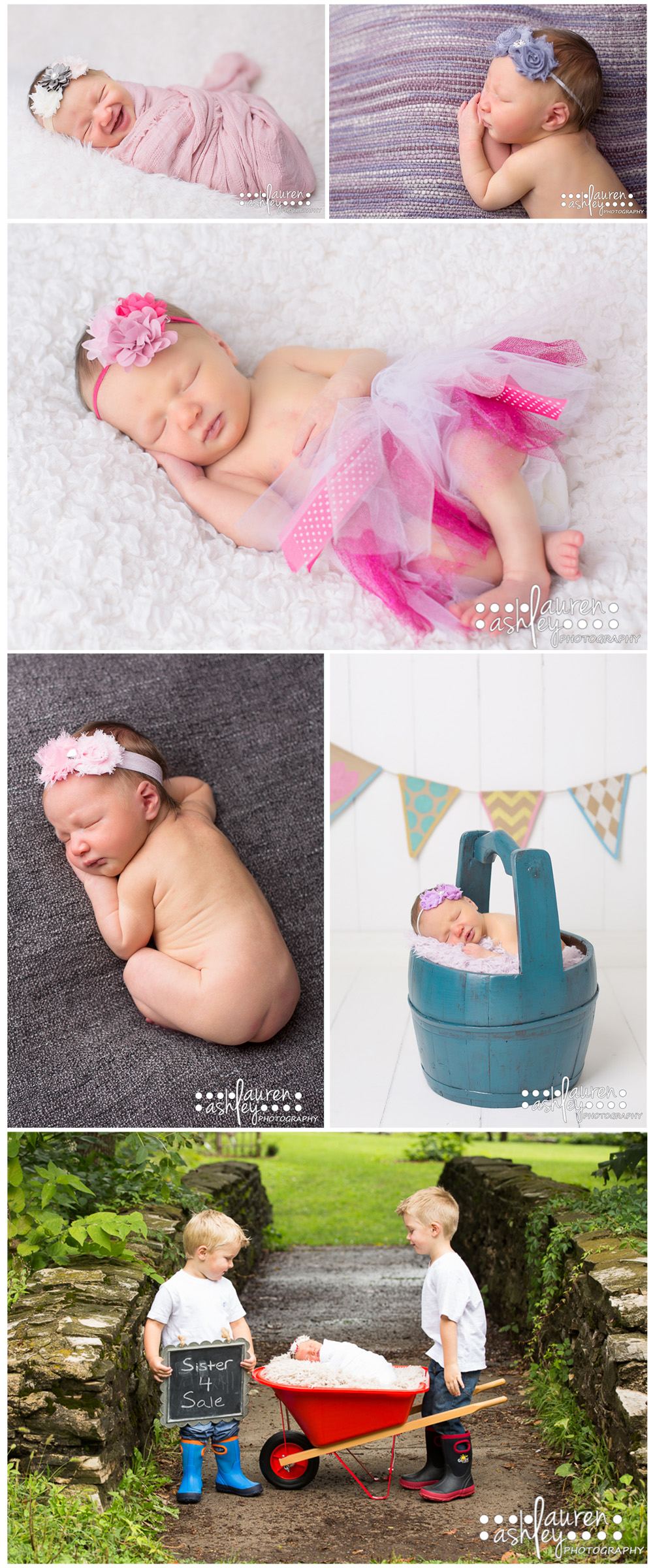 Cedar Rapids, IA Newborn Girl Photographer