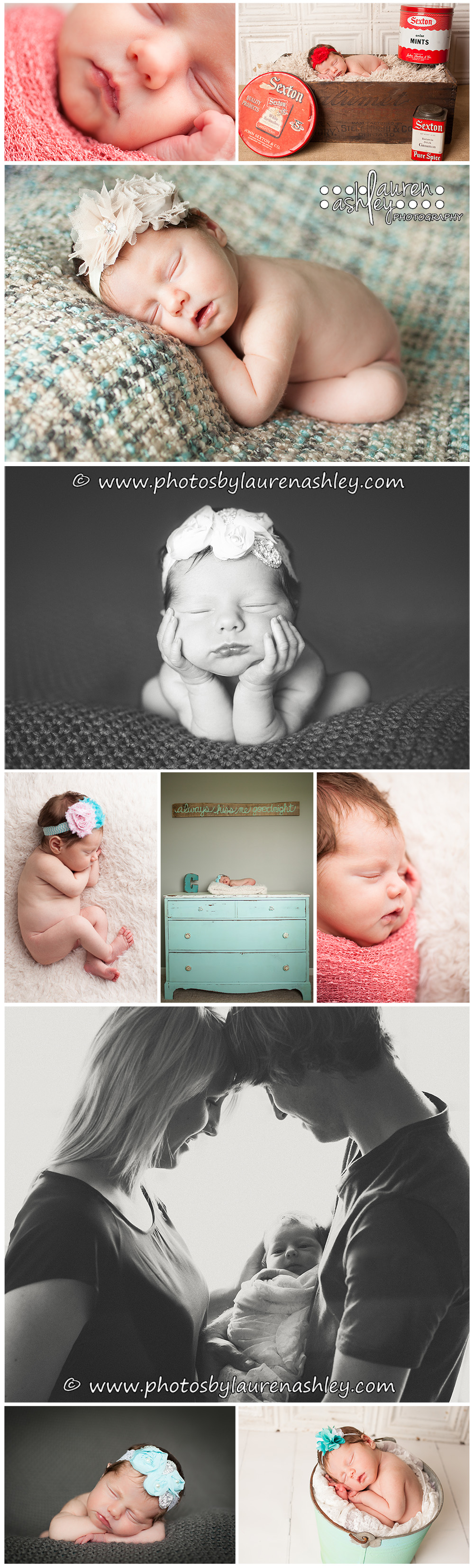 Newborn Photography Poses from Lauren Ashley Photography in Cedar Rapids, IA