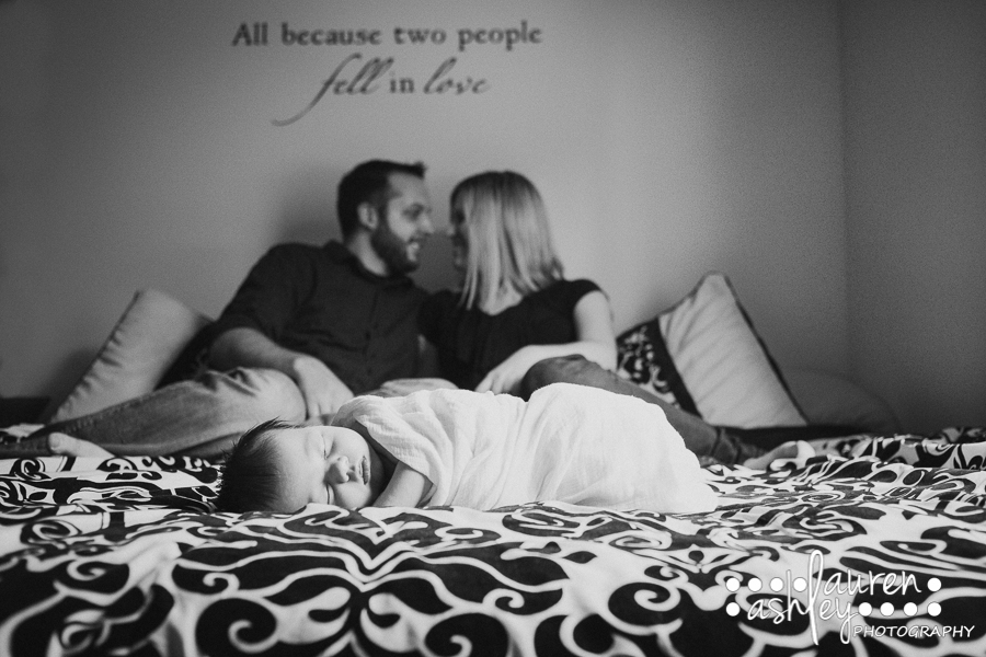 On-location Newborn Photos | Cedar Rapids, IA Photographer