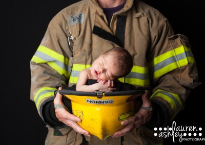 Newborn prop photography